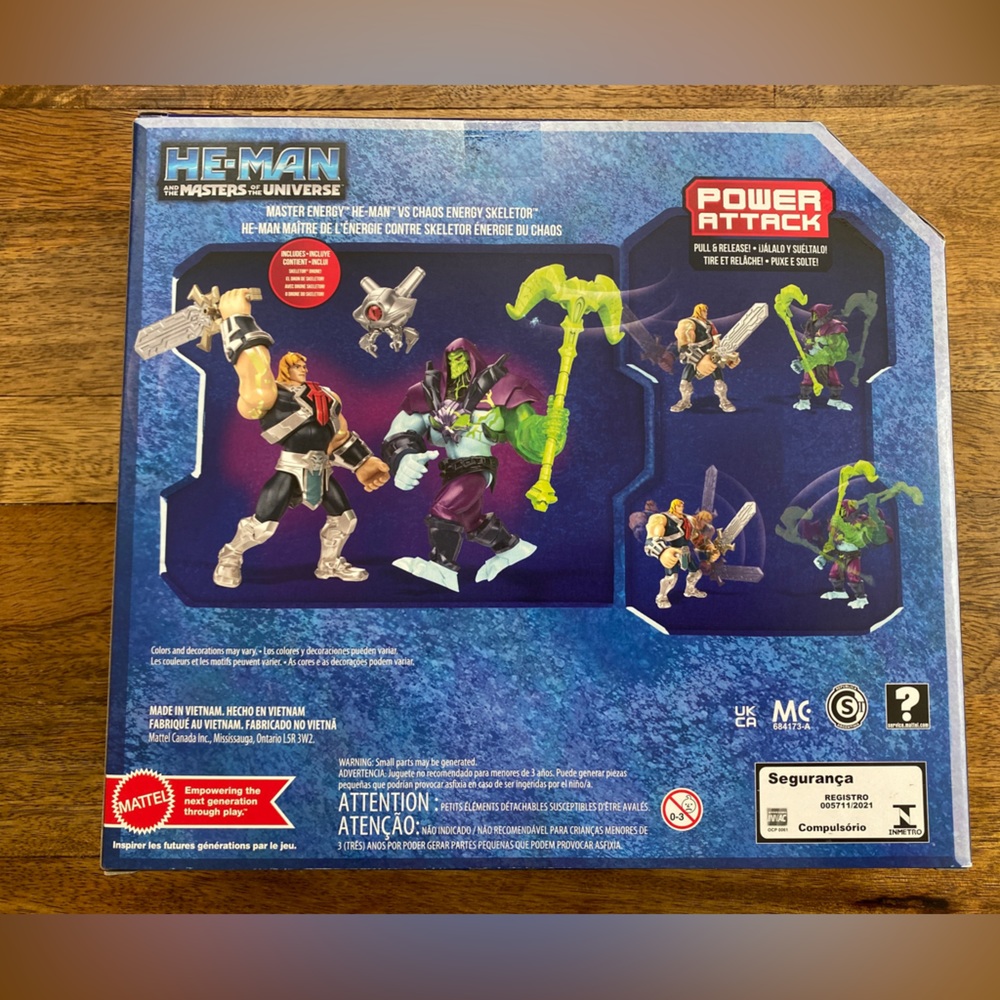 HE MAN MASTERS OF THE UNIVERSE POWER ATTACK BATTLE FOR ETERNIA 7.5 IN Toys - Picture 4 of 6